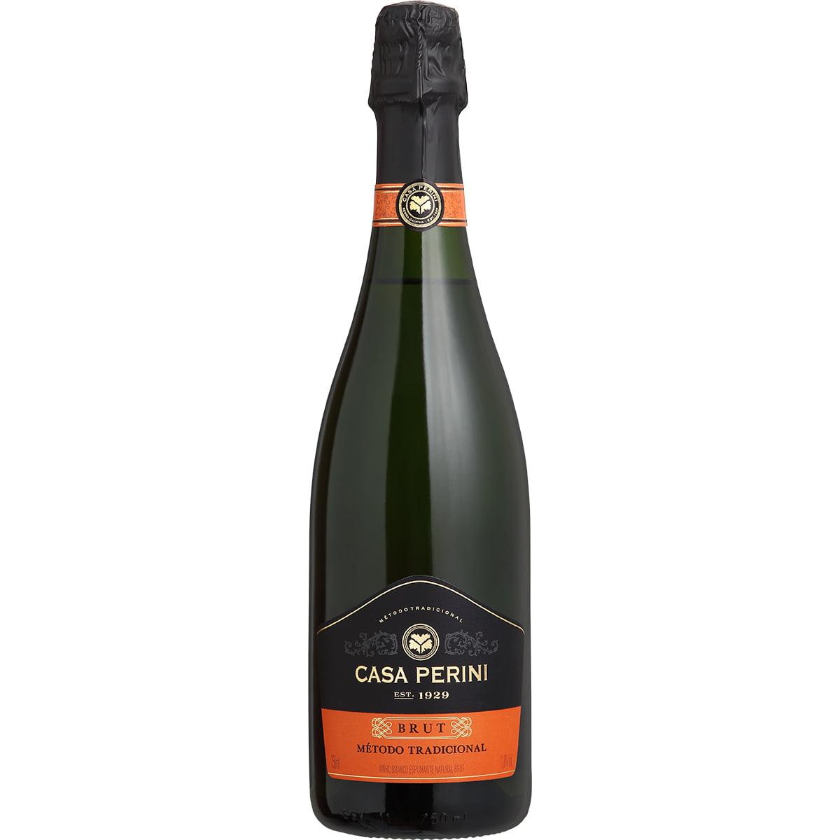 ESPUMANTE BRASILEIRO CASA PERINI METODO T BRUT 750ML