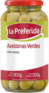 AZEITONA LA PREFERIDA VERDE 500G