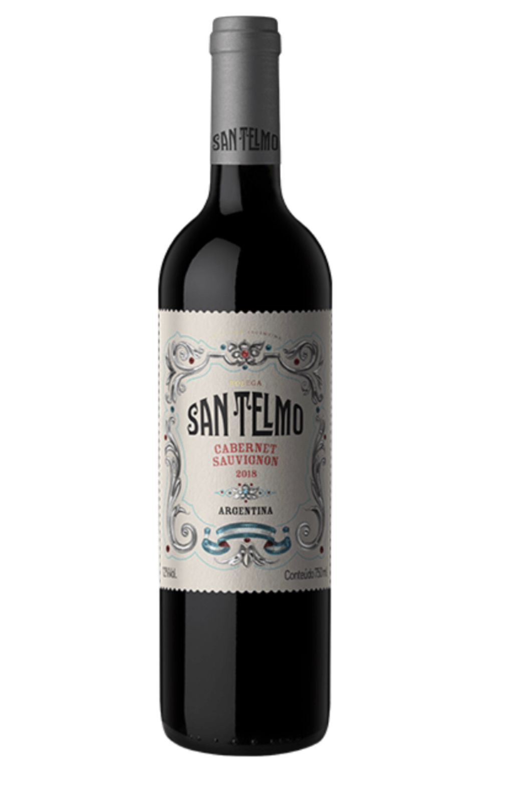 VINHO ARGENTINA SAN TELMO CABERNET SAUVIGNON TINTO 750ML