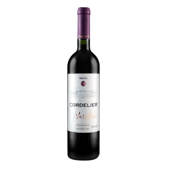 VINHO RESERVA CORDELIER MERLOT 750 ML