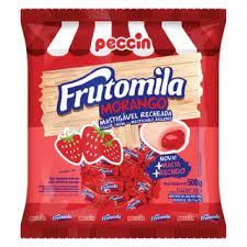 BALA FRUTOMILA 500GR MORANGO MACIA