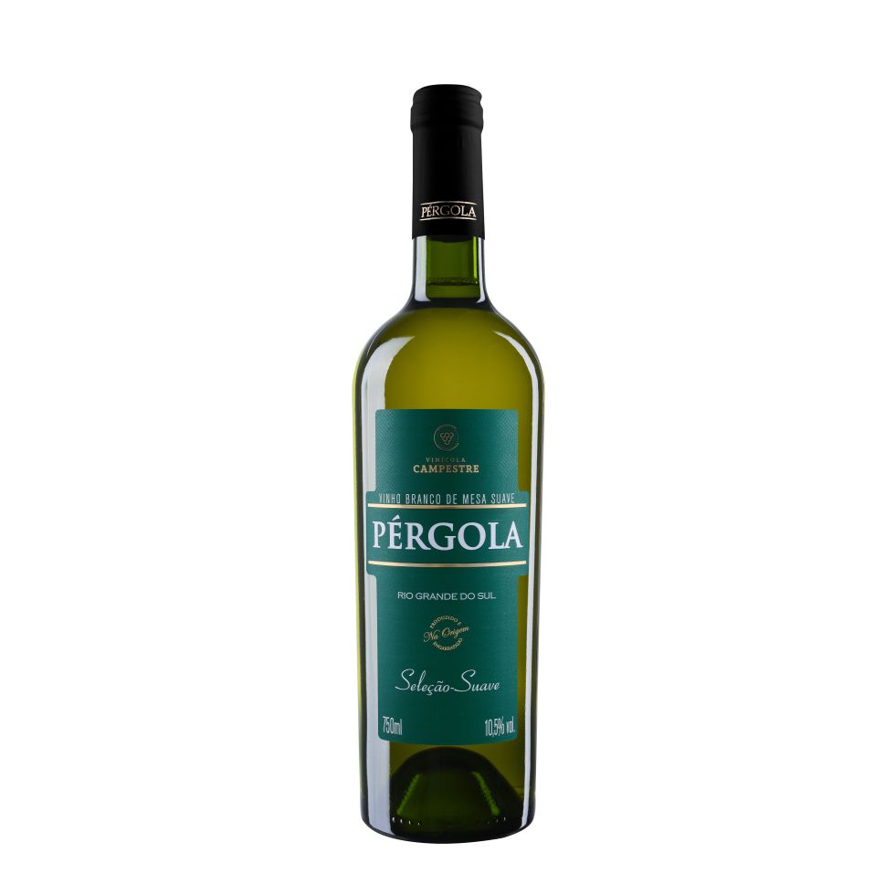 VINHO BRASILEIRO PERGOLA 750ML BRANCO SUAVE