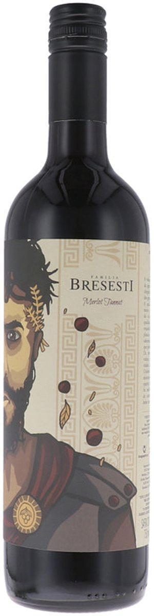 VINHO URUGUAIO BRESESTI MERLOT TANNAT 750 ML