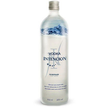 VODKA INTENCION 900ML 5X DESTILADA