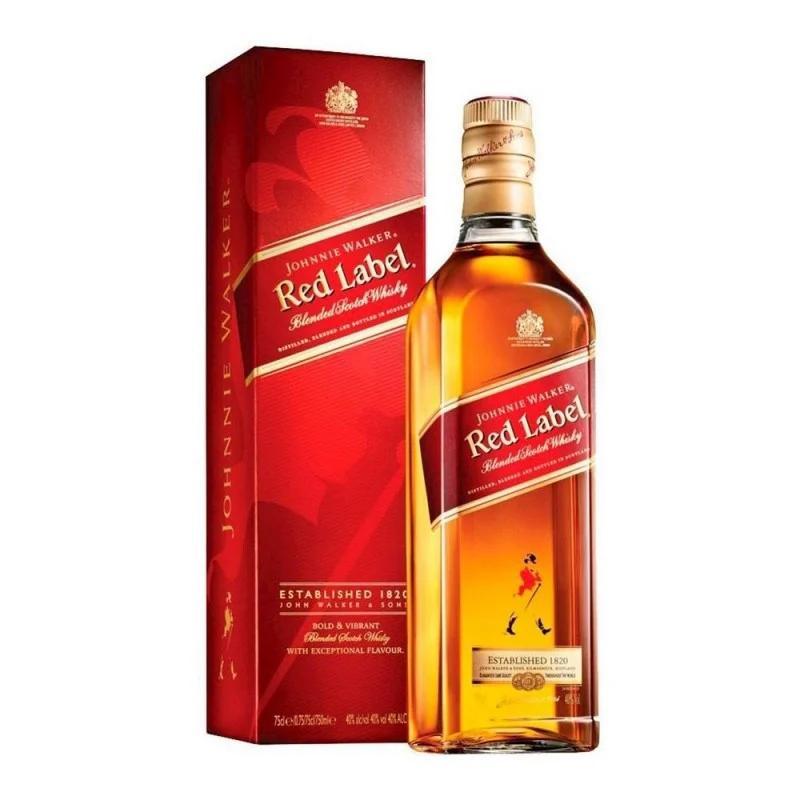 WHISKY JOHNNIE WALKER RED LABEL 750 ML