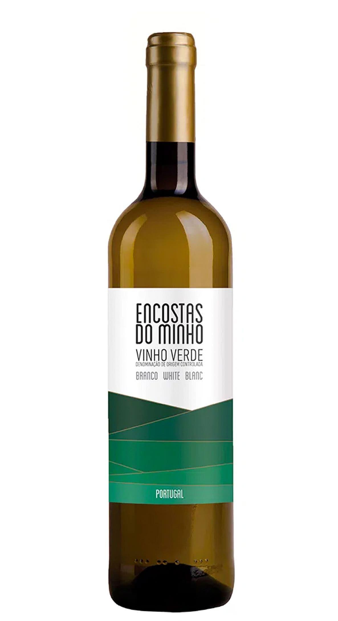 VINHO ENCOSTAS DO MINHO VERDE BRANCO 750ML