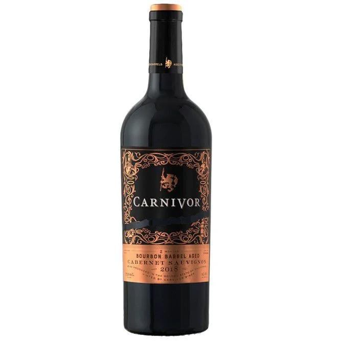 VINHO EUA CARNIVOR BOURBON CABERNET SAUVIGNON 750ML