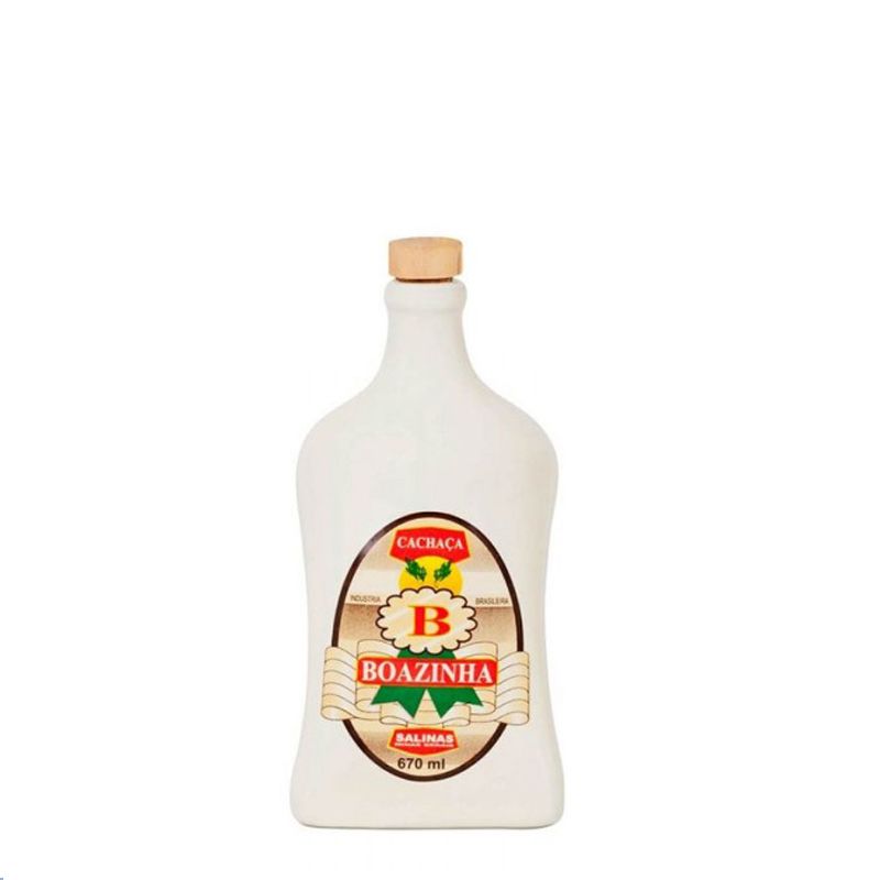 CACHACA BOAZINHA CERAMICA 670 ML