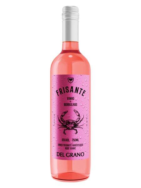 VINHO BRASILEIRO DEL GRANO FRISANTE ROSE 750ML