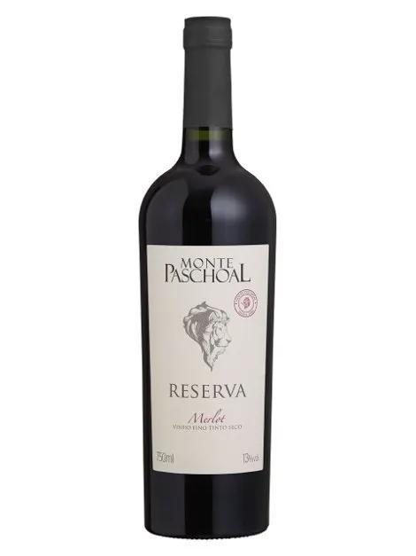 VINHO MONTE PASCHOAL RESERVA MERLOT 750ML