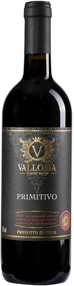 VH ITA VALLORIA PRIMITIVO PUGLIA 750ML