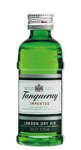 MINIATURA GIN TANQUERAY LONDON DRY 50ML