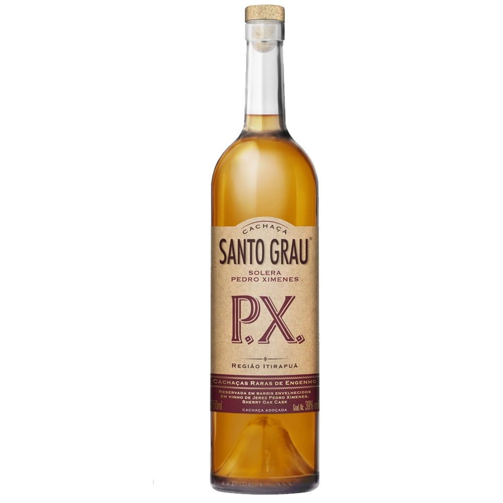 CACHAÇA SANTO GRAU 750ML PEDRO XIMENES 