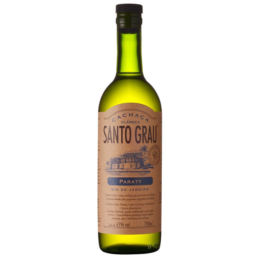 CACHAÇA SANTO GRAU 750ML RIO DE JANEIRO