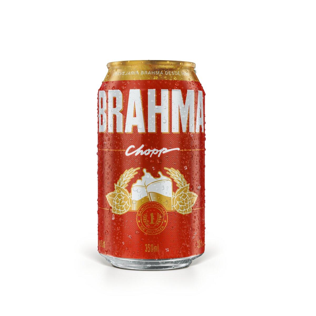 CERVEJA BRAHMA LATA 350ML