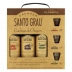 CACHAÇA SANTO GRAU KIT 375ML 3+3