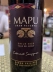 VINHO CHILENO MAPU GRAN RESERVA CABERNET SAUVIGNON 750ML